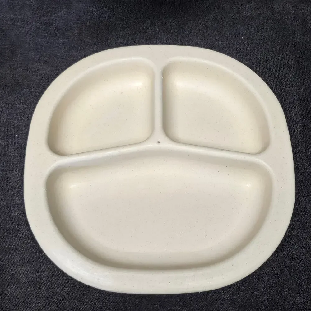 Vintage Rubbermaid Microwave Heatables Cookware Divided Plate Microwavable Dish
